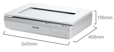 产品外观尺寸 - Epson DS-50000产品规格